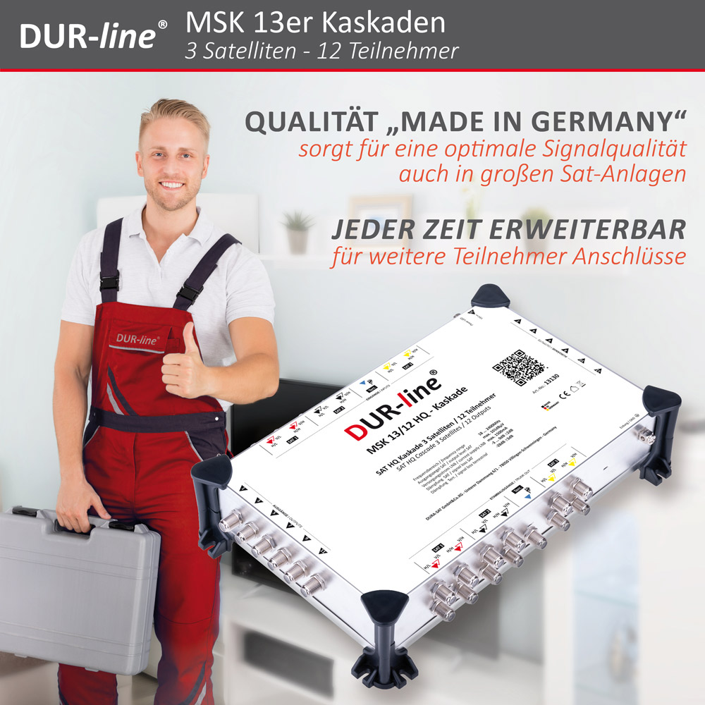 DUR-line MSK 13/12 HQ - Kaskade – im Einsatz DUR-line MSK 13/12 HQ - Kaskade – im Einsatz