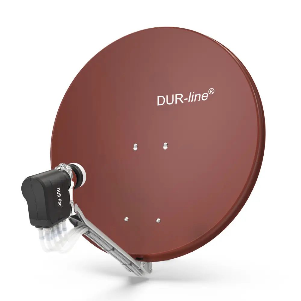 DUR-line Select 75/80 Rot - Sat-Komplettanlage mit Octo LNB DUR-line Select 75/80 Rot - Sat-Komplettanlage mit Octo LNB