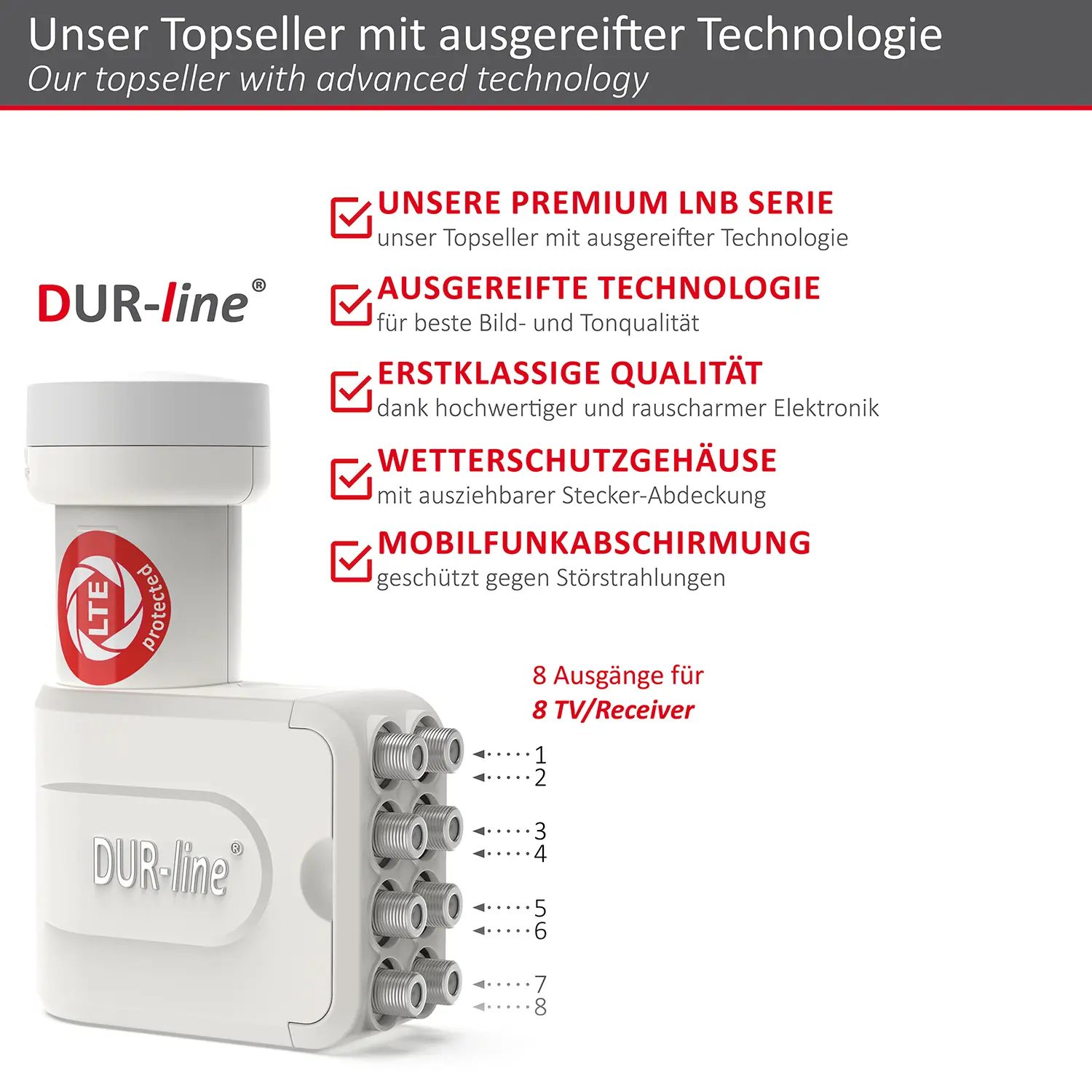 DUR-line +Ultra Octo white - LNB