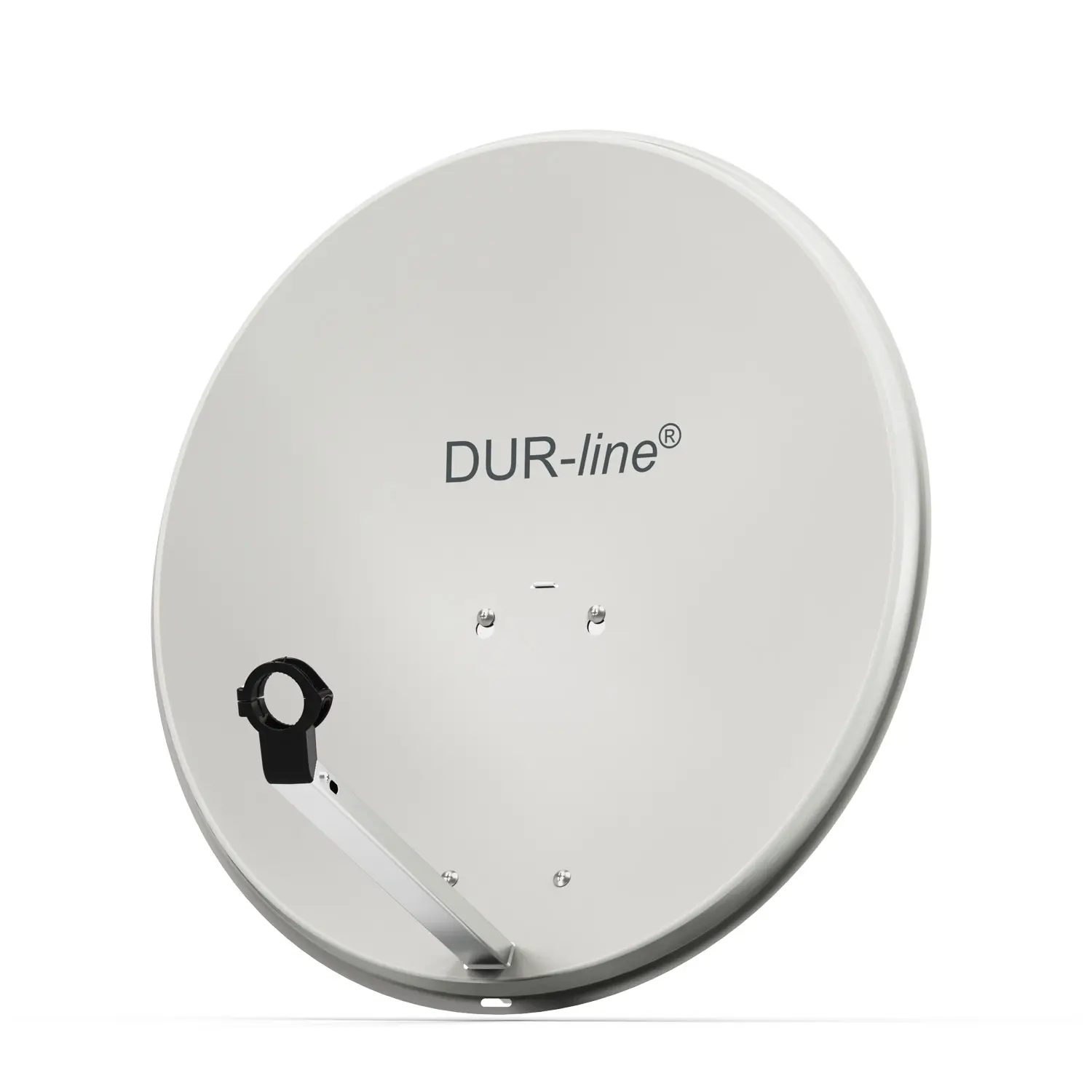 DUR-line MDA 80 Hellgrau - Digiatale 2 Teilnehmer Satellitenschüssel Komplett-Anlage mit +Ultra Twin - LNB DUR-line MDA 80 Hellgrau - Digiatale 2 Teilnehmer Satellitenschüssel Komplett-Anlage mit +Ultra Twin - LNB