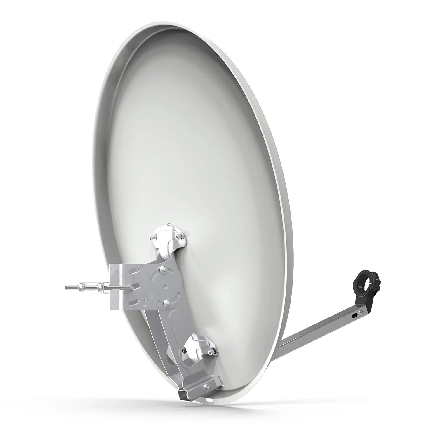 DUR-line MDA 60 Hellgrau - Alu Sat-Reflektor