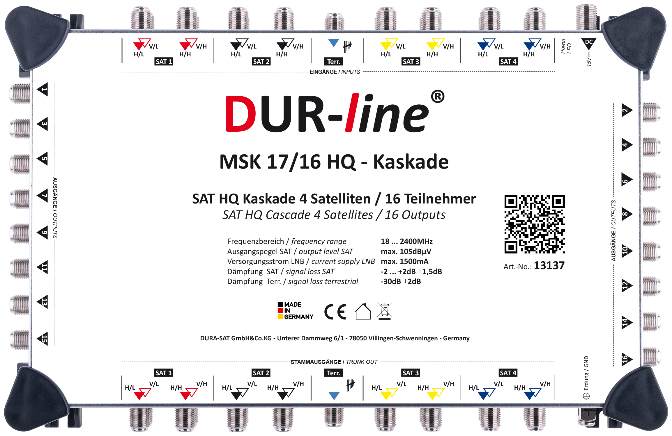DUR-line MSK 17/16 HQ - Kaskade – Produktansicht 2