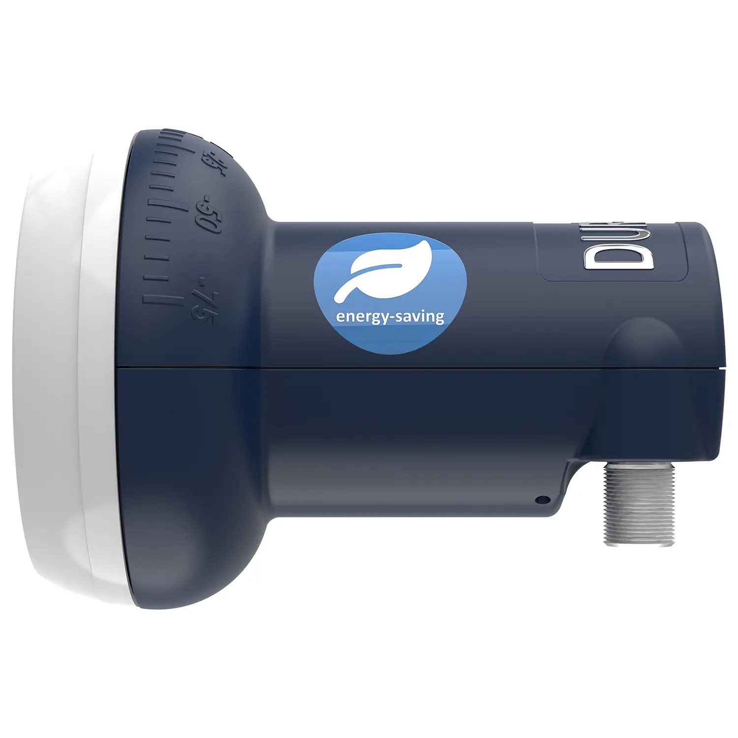 DUR-line Blue ECO Single LNB – Seitenansicht DUR-line Blue ECO Single