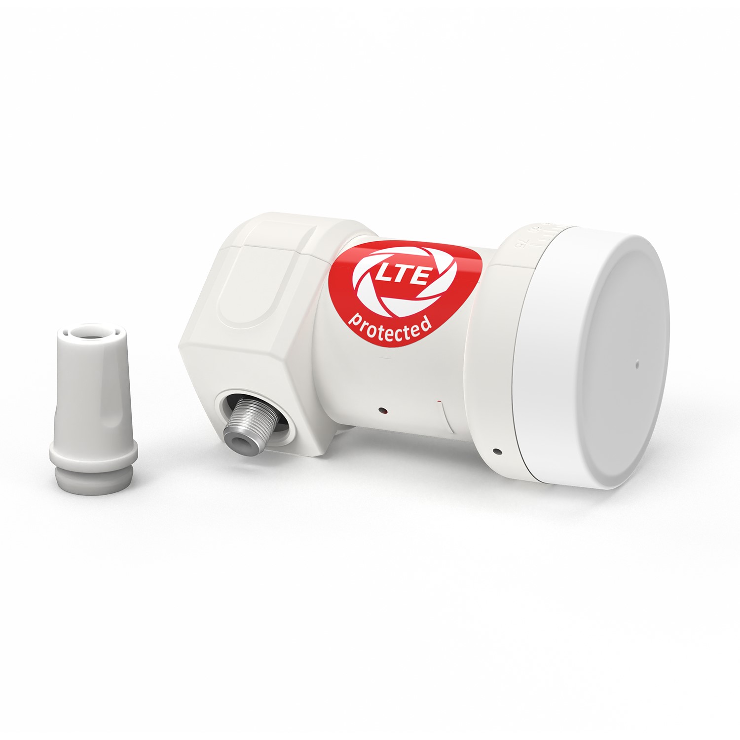 DUR-line +Ultra Single white LNB – liegend DUR-line +Ultra Single white - LNB