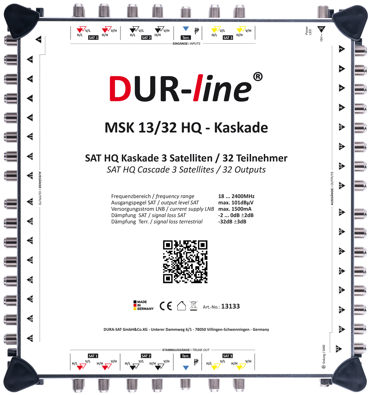 DUR-line MSK 13/32 HQ - Kaskade – Produktansicht 2