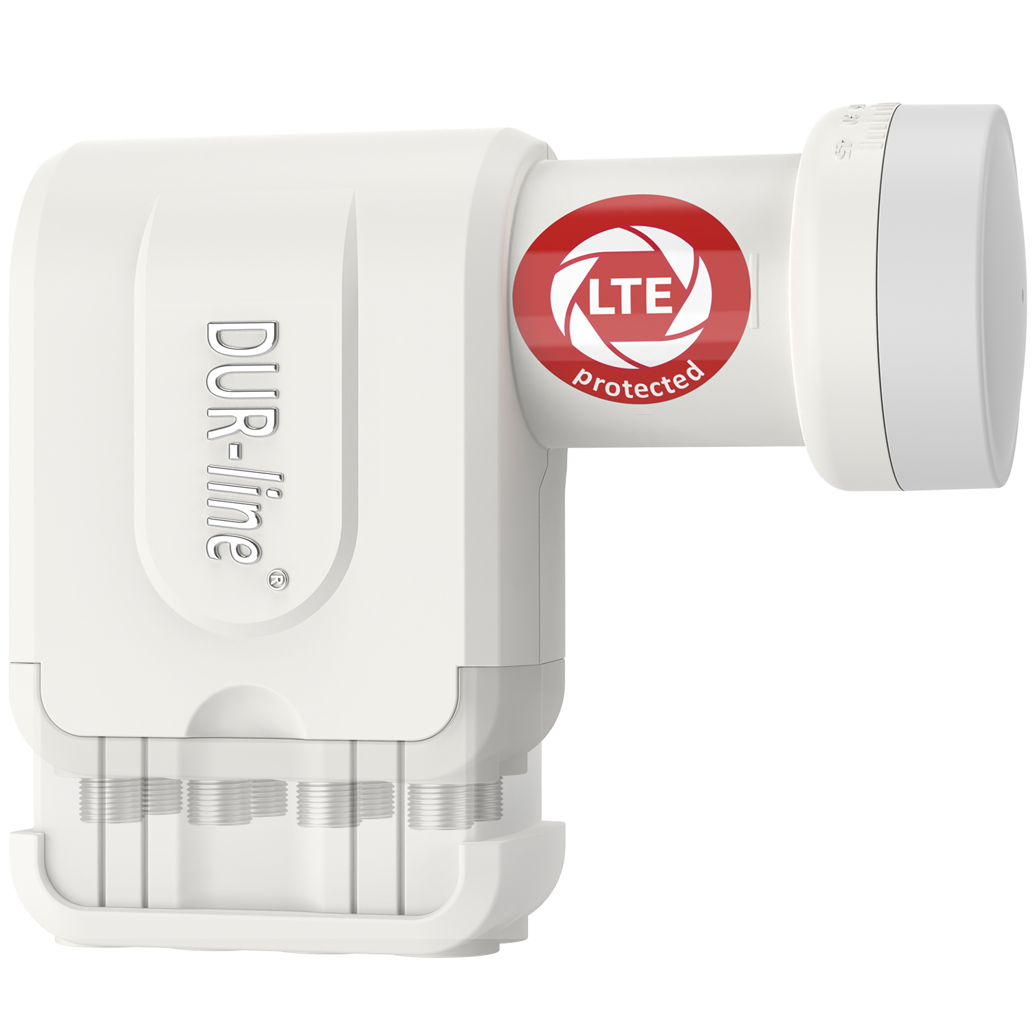 DUR-line +Ultra Octo white LNB – ausziehbarer Wetterschutz im Verlauf DUR-line +Ultra Octo white - LNB