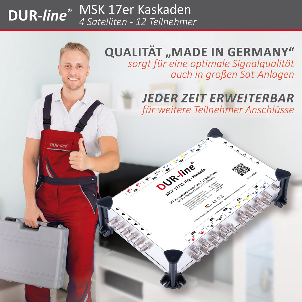 DUR-line MSK 17/12 HQ - Kaskade – im Einsatz
