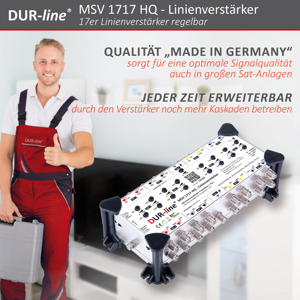 DUR-line MSV 1717 HQ - Linienverstärker – im Einsatz