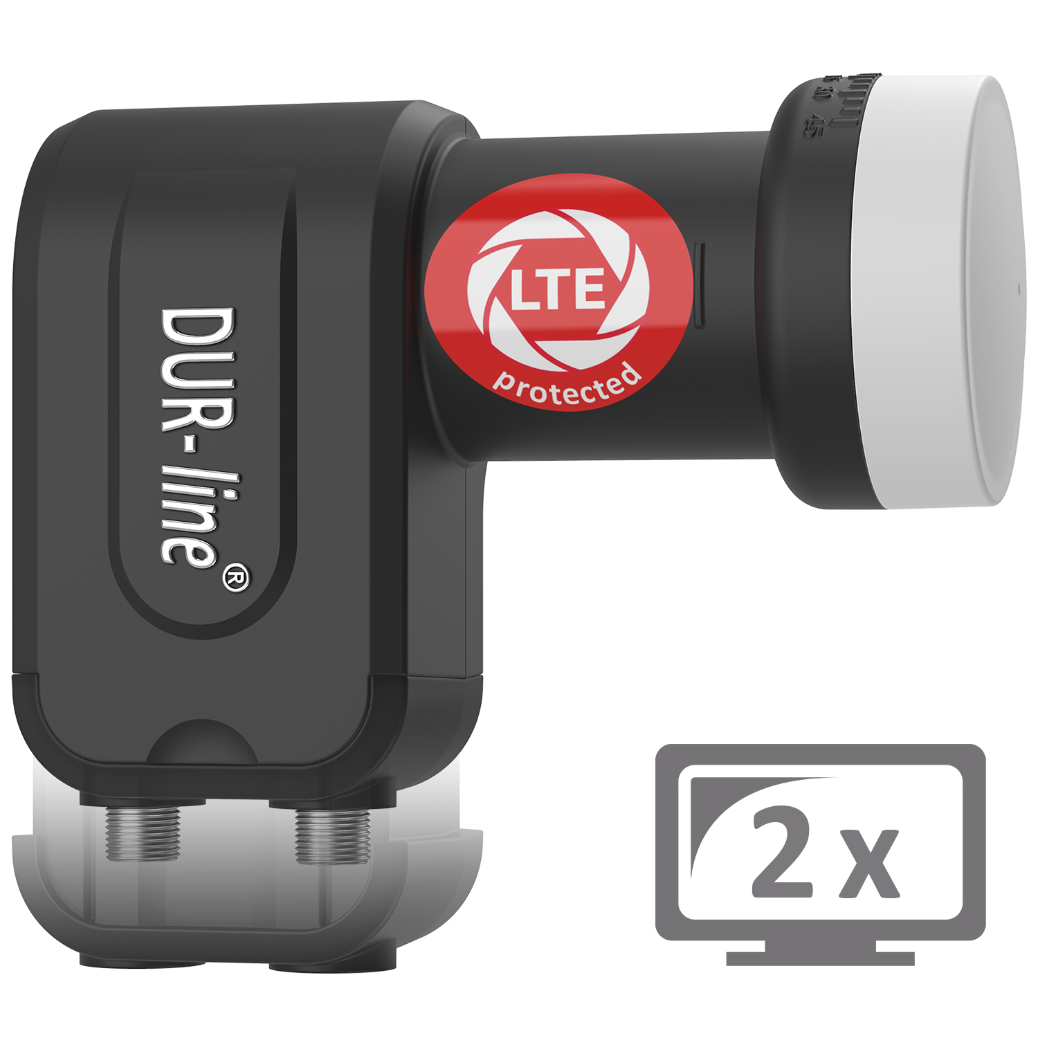DUR-line +Ultra Twin LNB – Wetterschutz und Bildqualität am Fernseher DUR-line +Ultra Twin LNB