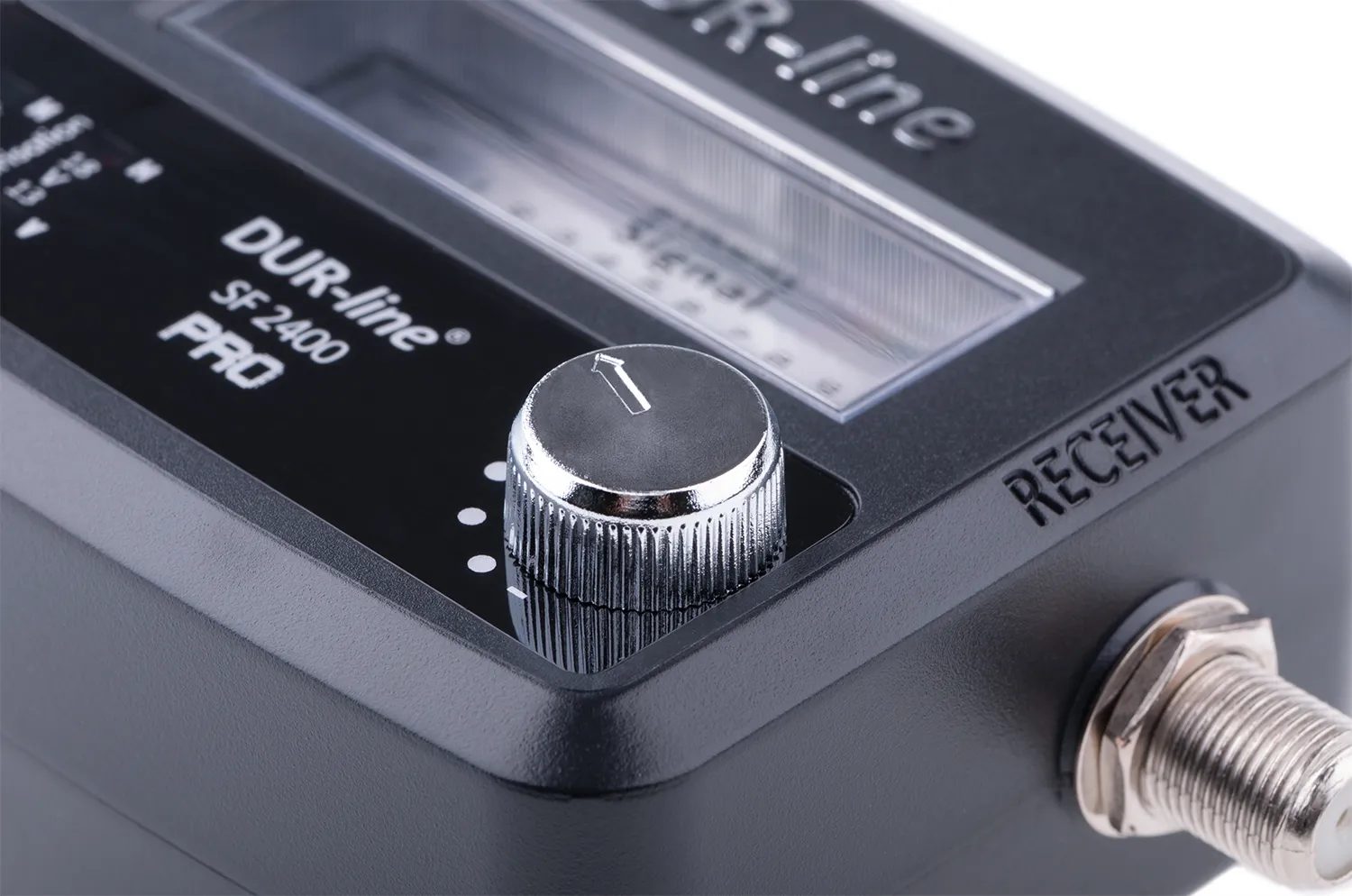 DUR-line SF 2400 Pro Satfinder – Detailansicht DUR-line SF 2400 Pro - Satfinder