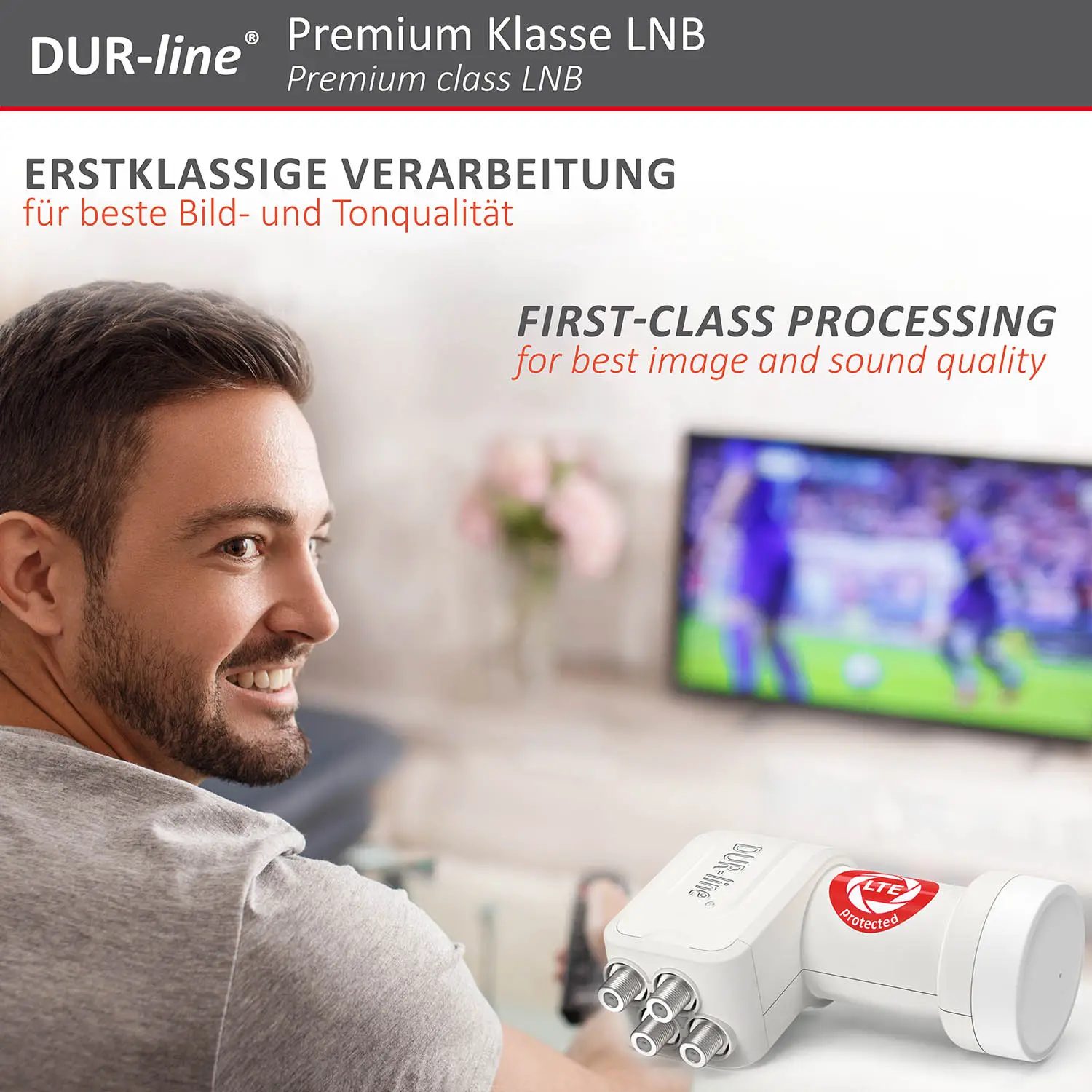DUR-line +Ultra Quad white - LNB