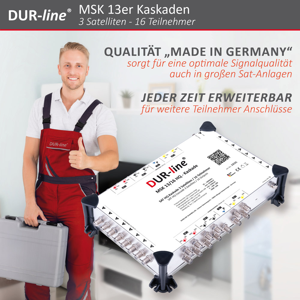 DUR-line MSK 13/16 HQ - Kaskade – im Einsatz