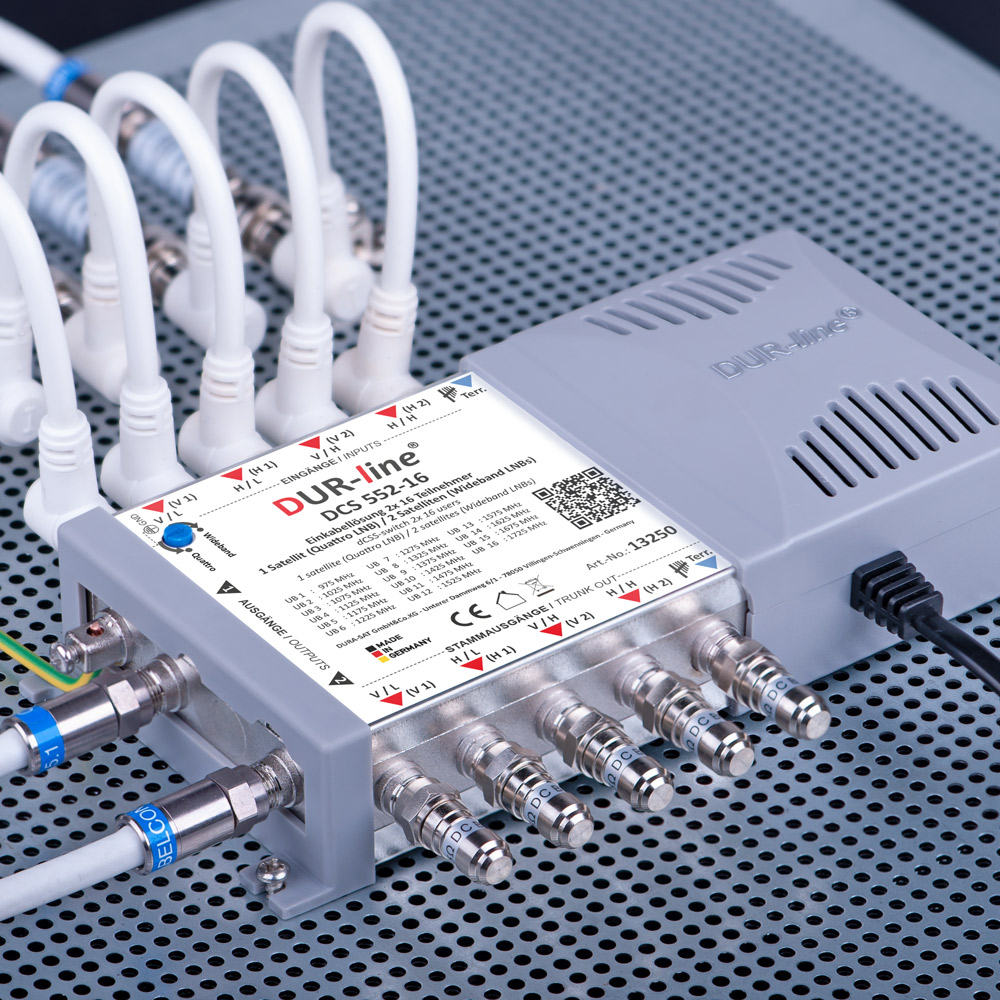 DUR-line DCS 552-16 - Einkabellösung – Produktansicht 2