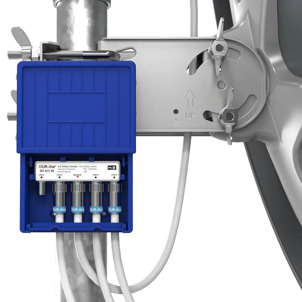 DUR-line DS 4/1 W - DiSEqC-Schalter