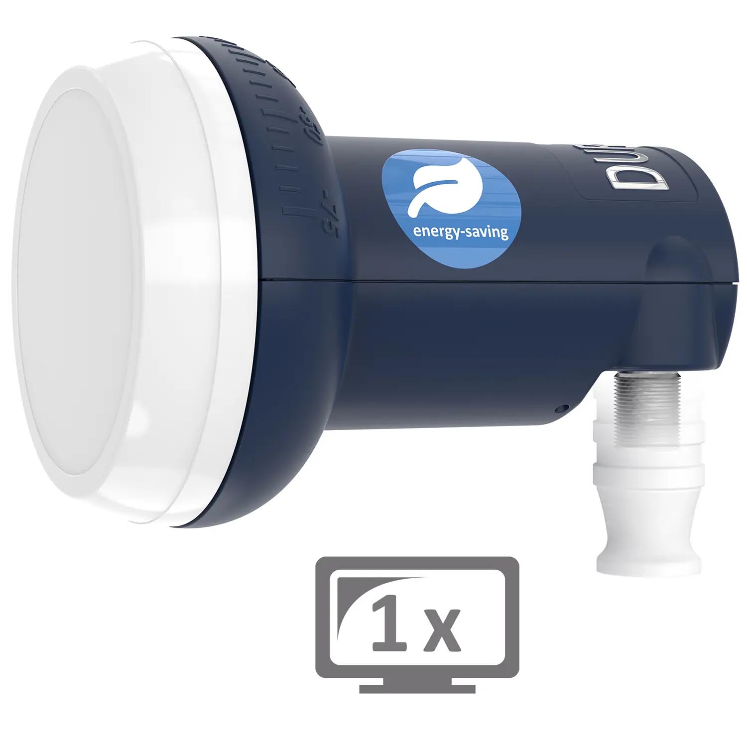 DUR-line Blue ECO Single LNB – Wetterschutz und Bildqualität am Fernseher DUR-line Blue ECO Single