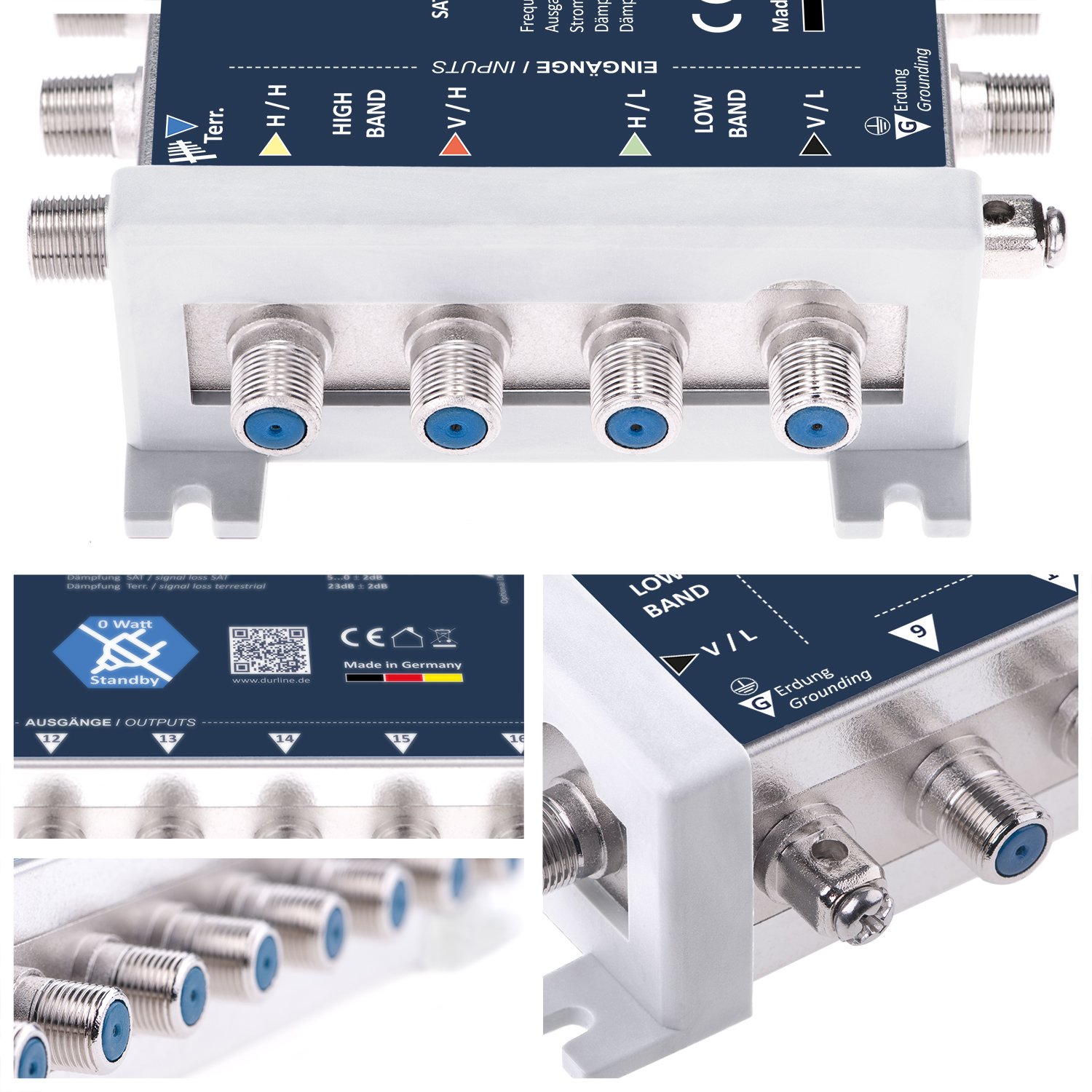 DUR-line MS 5/6 Blue ECO – Multischalter DUR-line MS 5/6 Blue ECO – Multischalter