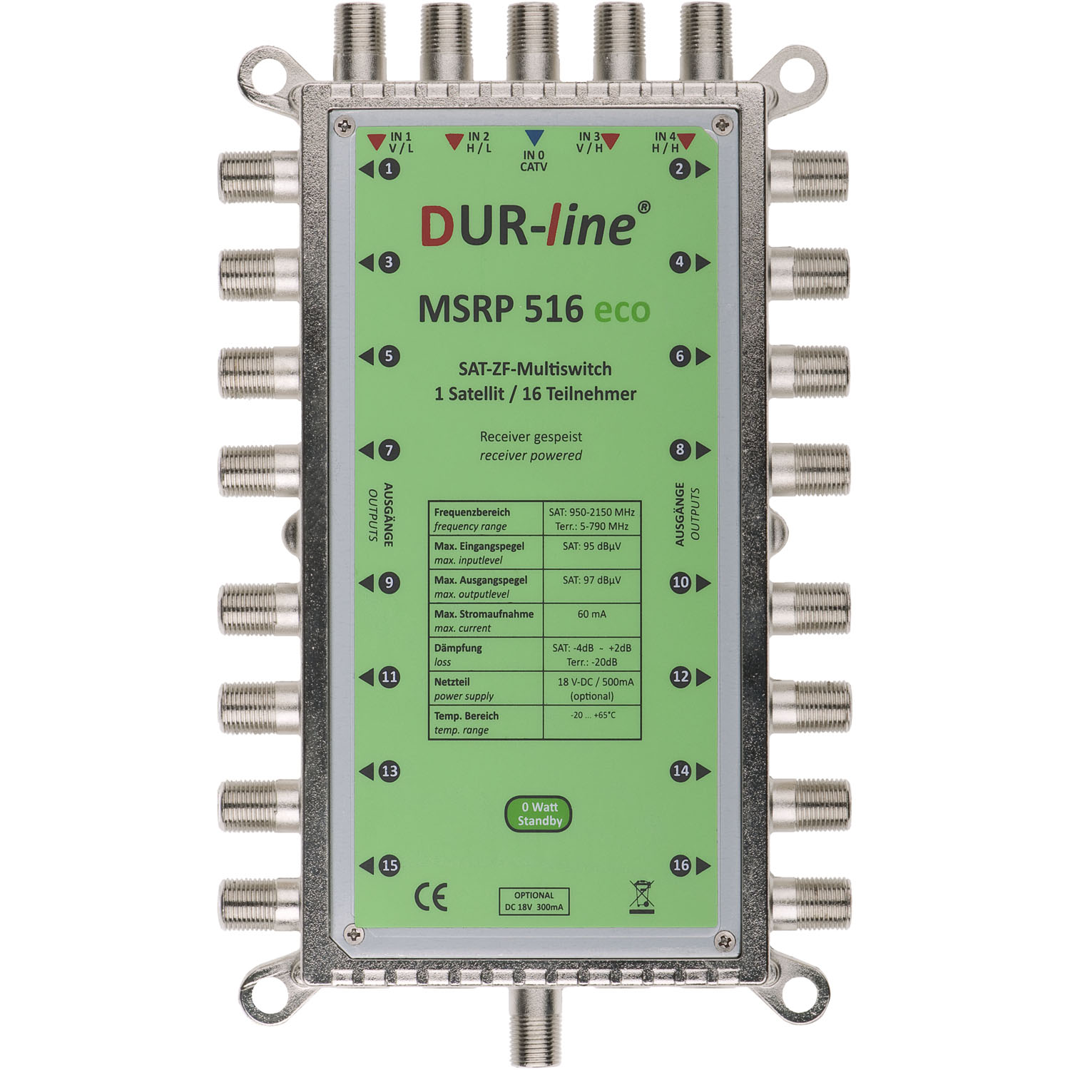 DUR-line MSRP 516 eco - Multischalter – Produktansicht 2 DUR-line MSRP 516 eco - Multischalter – Produktansicht 2