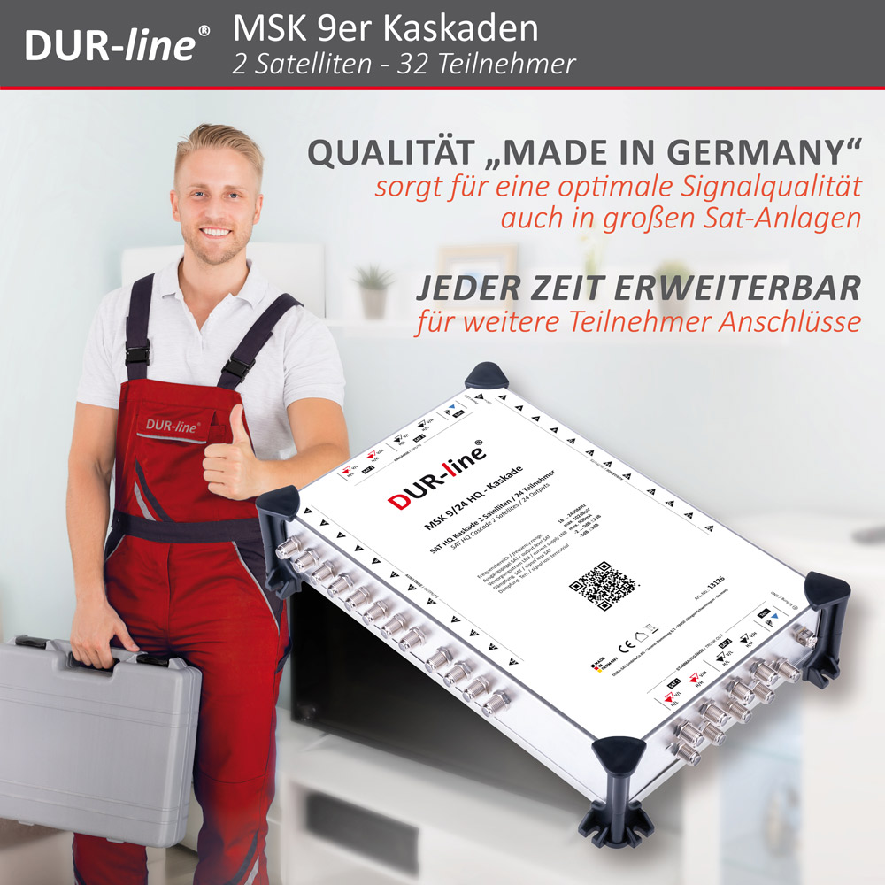 DUR-line MSK 9/32 HQ - Kaskade – im Einsatz