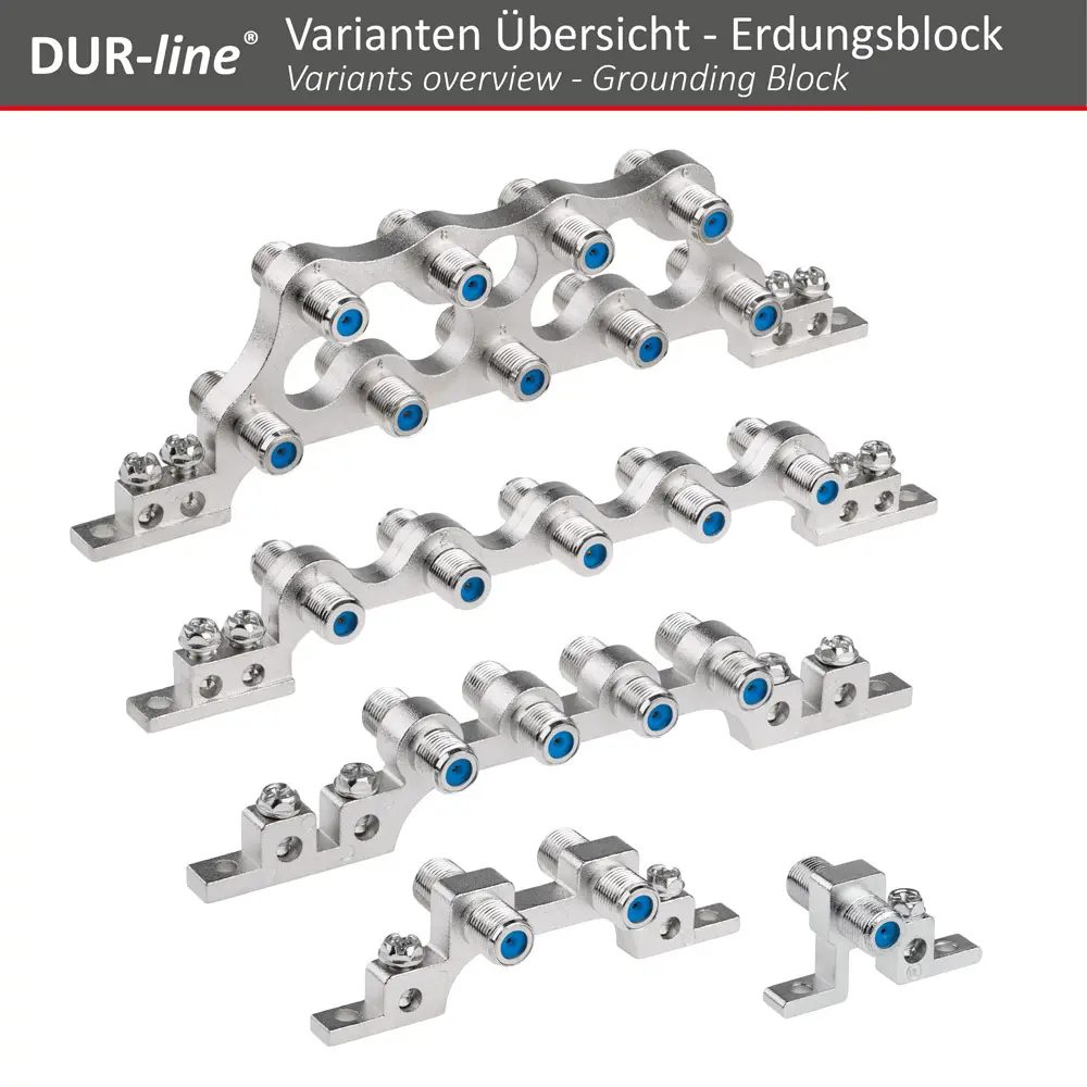 DUR-line DEB 1 Guss - Erdungsblock