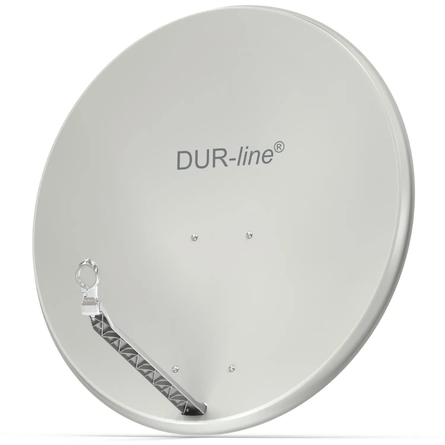 DUR-line Select 85/90 Hellgrau - Alu Sat-Reflektor DUR-line Select 85/90 Hellgrau - Alu Sat-Reflektor