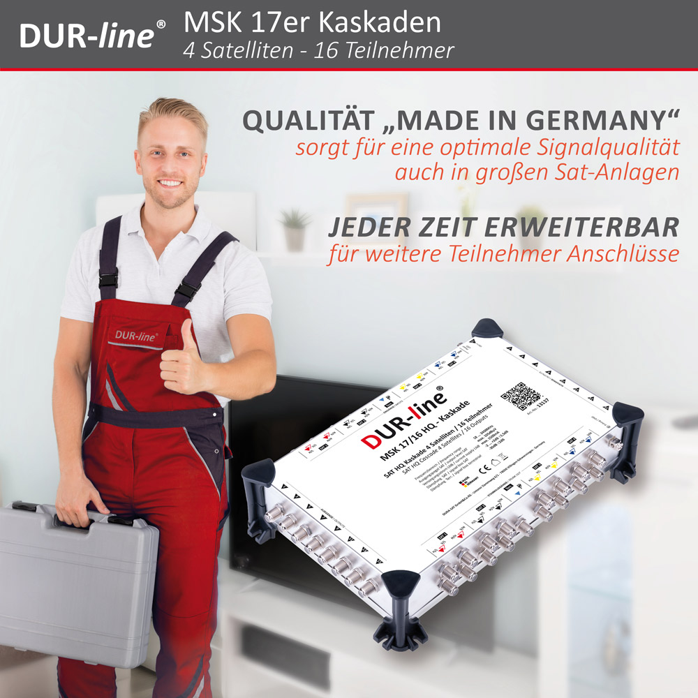 DUR-line MSK 17/16 HQ - Kaskade – im Einsatz
