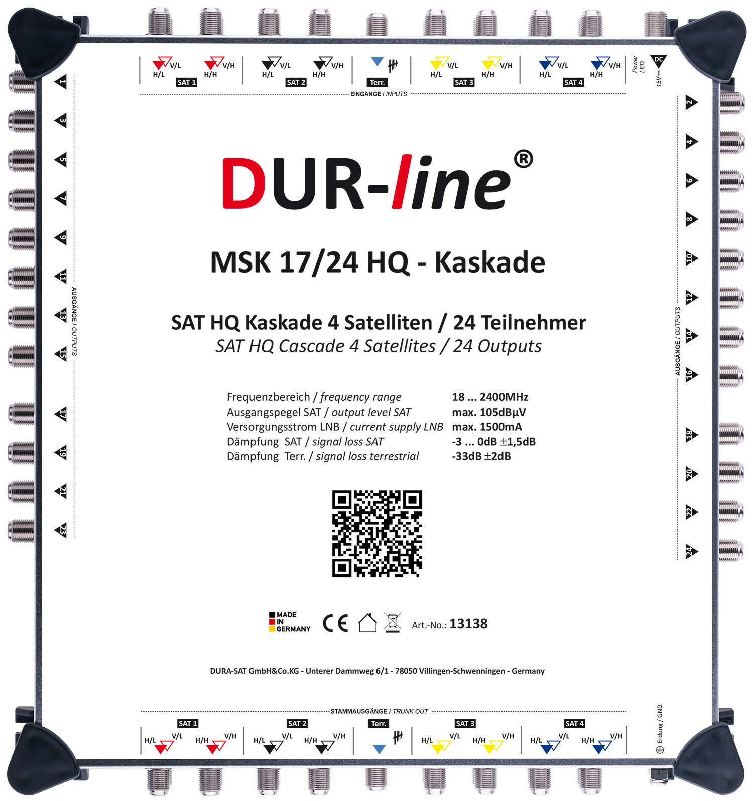 DUR-line MSK 17/24 HQ - Kaskade – Produktansicht 2