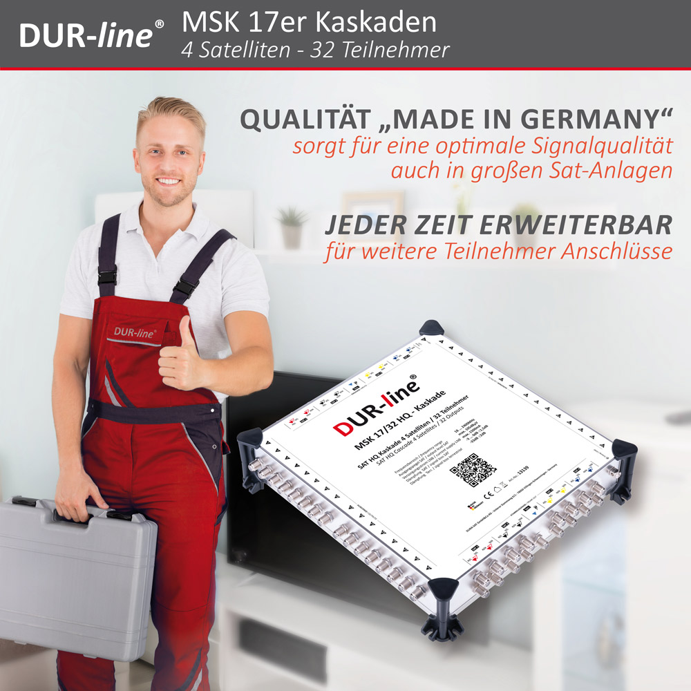 DUR-line MSK 17/32 HQ - Kaskade – im Einsatz