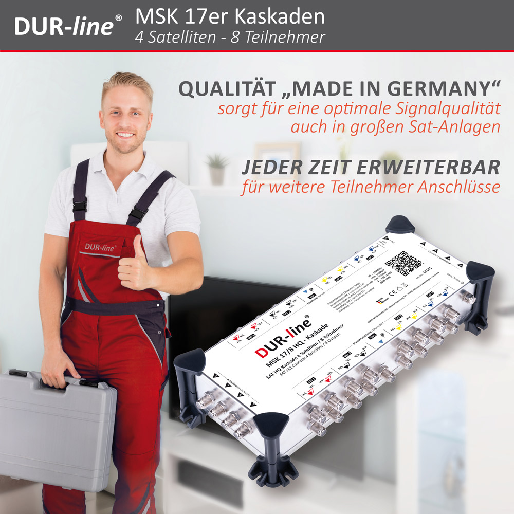 DUR-line MSK 17/8 HQ - Kaskade – im Einsatz DUR-line MSK 17/8 HQ - Kaskade – im Einsatz