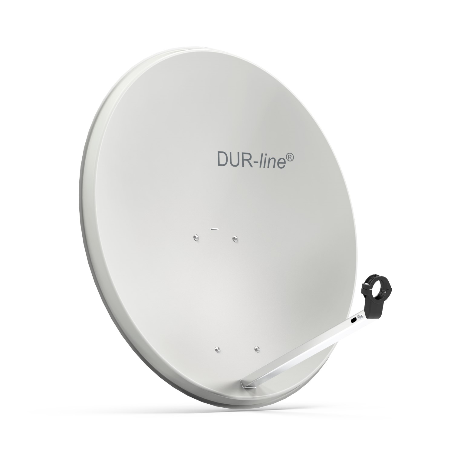 DUR-line MDA 80 Hellgrau Alu Sat-Reflektor – Produktansicht DUR-line MDA 80 Hellgrau - Alu Sat-Reflektor