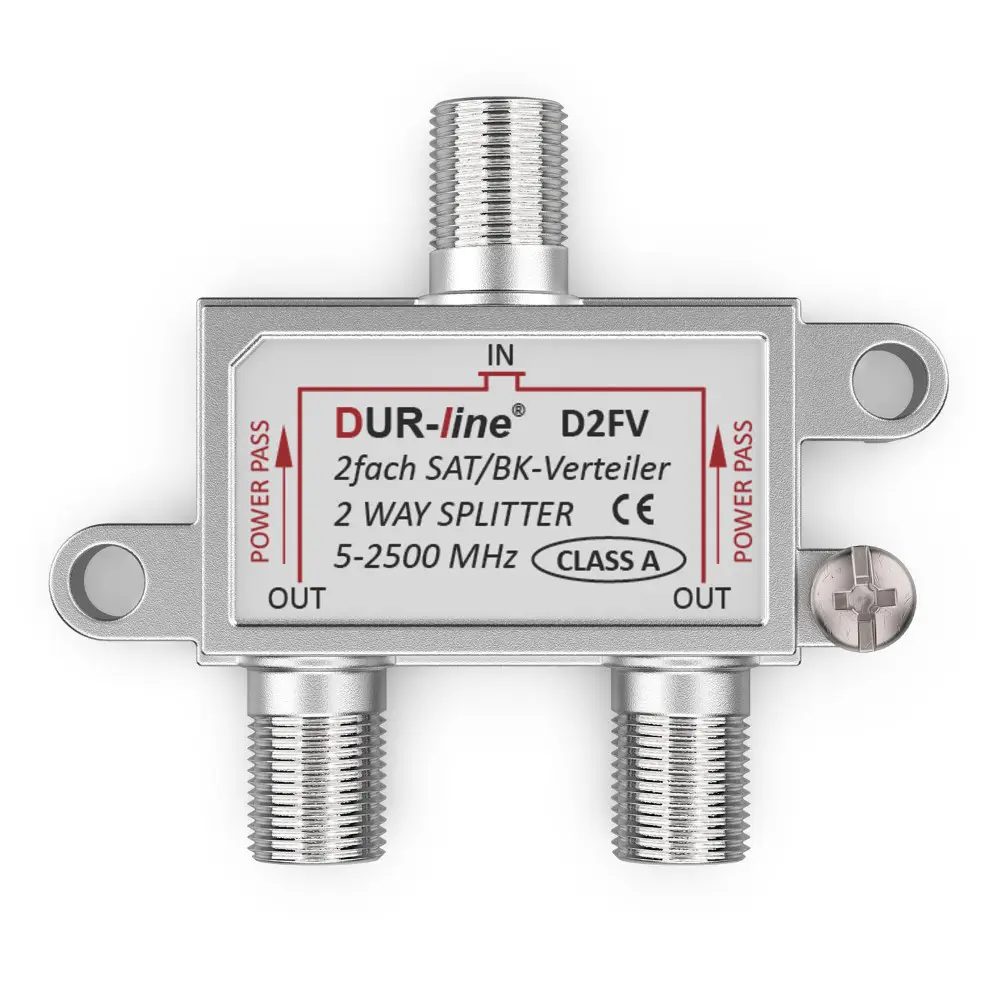 DUR-line D2FV - SAT/BK-Verteiler DUR-line D2FV - SAT/BK-Verteiler