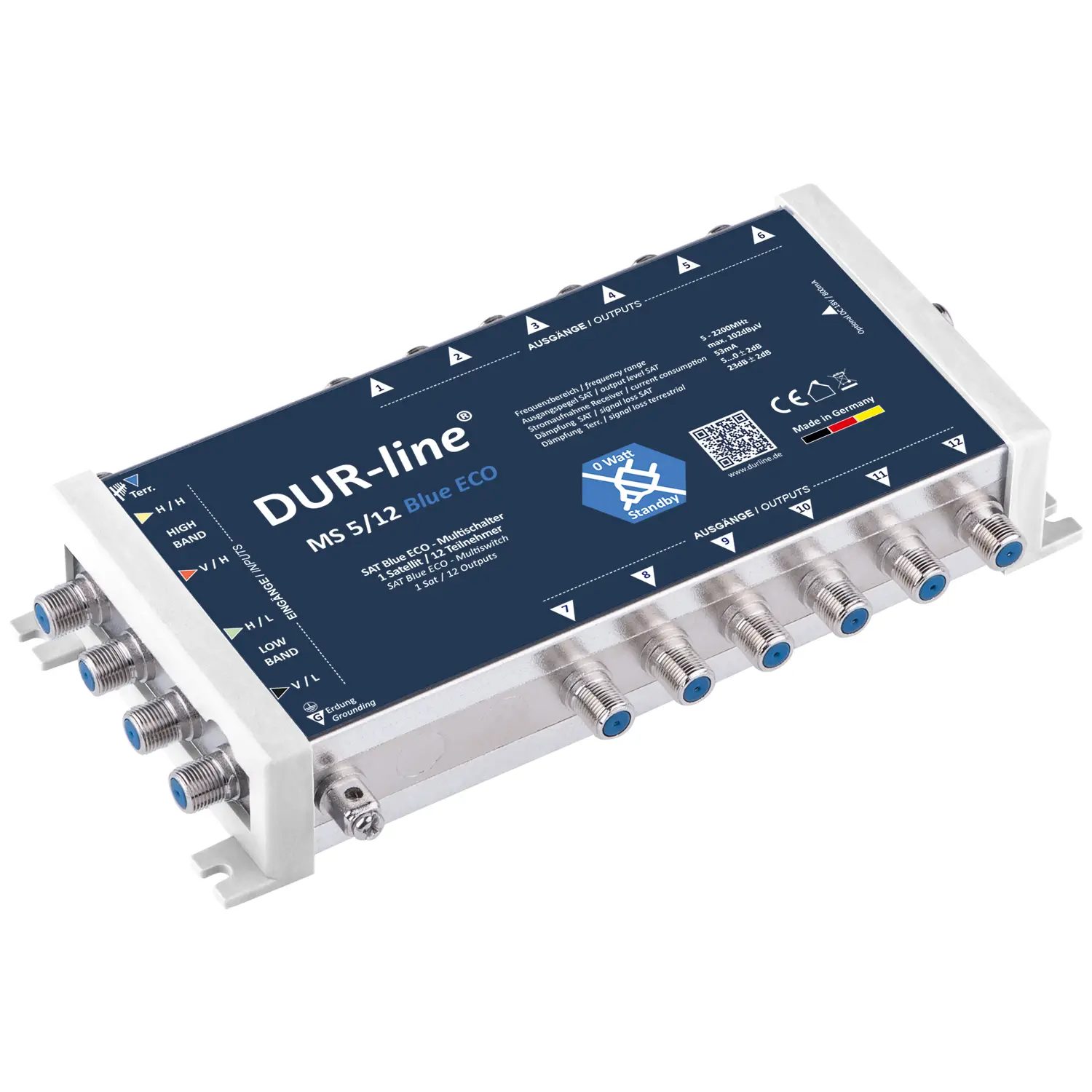 DUR-line MS 5/12 Blue ECO – Multischalter