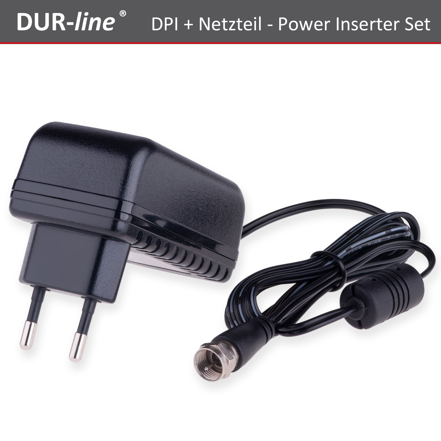 DUR-line DPI + Netzteil – Steckernetzteil mit F-Stecker DUR-line DPI + Netzteil – Steckernetzteil mit F-Stecker