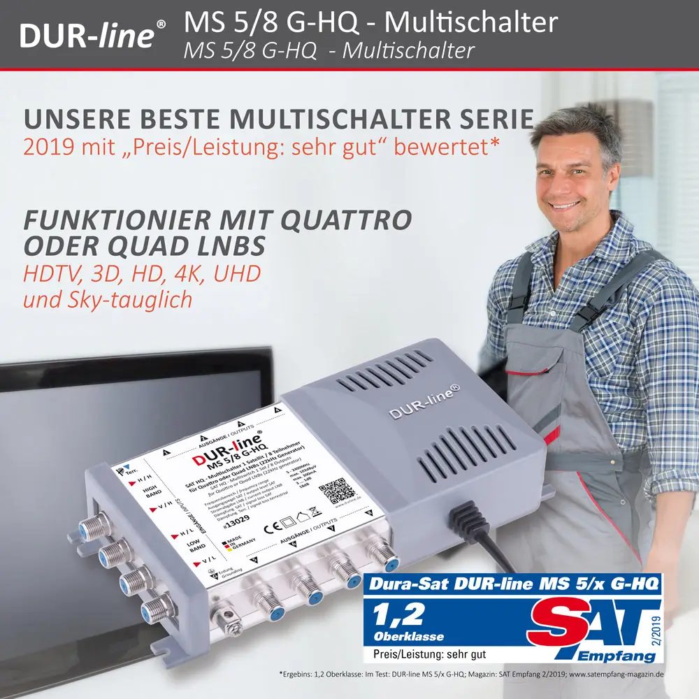 DUR-line MS G-HQ - Multischalter