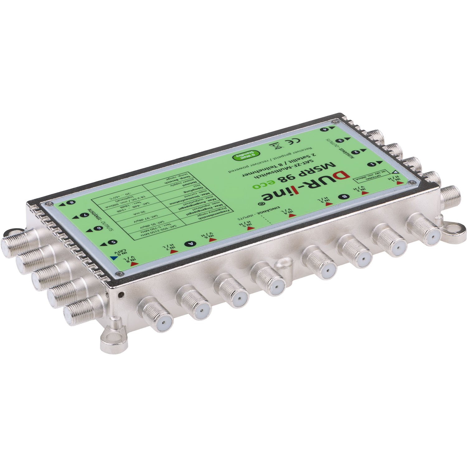 DUR-line MSRP 98 eco - Multischalter – Rückansicht