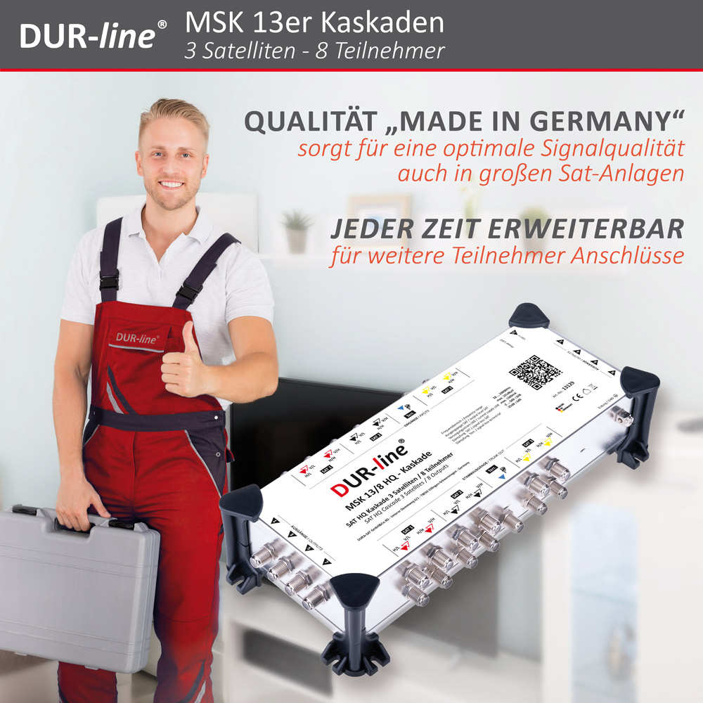 DUR-line MSK 13/8 HQ - Kaskade – im Einsatz