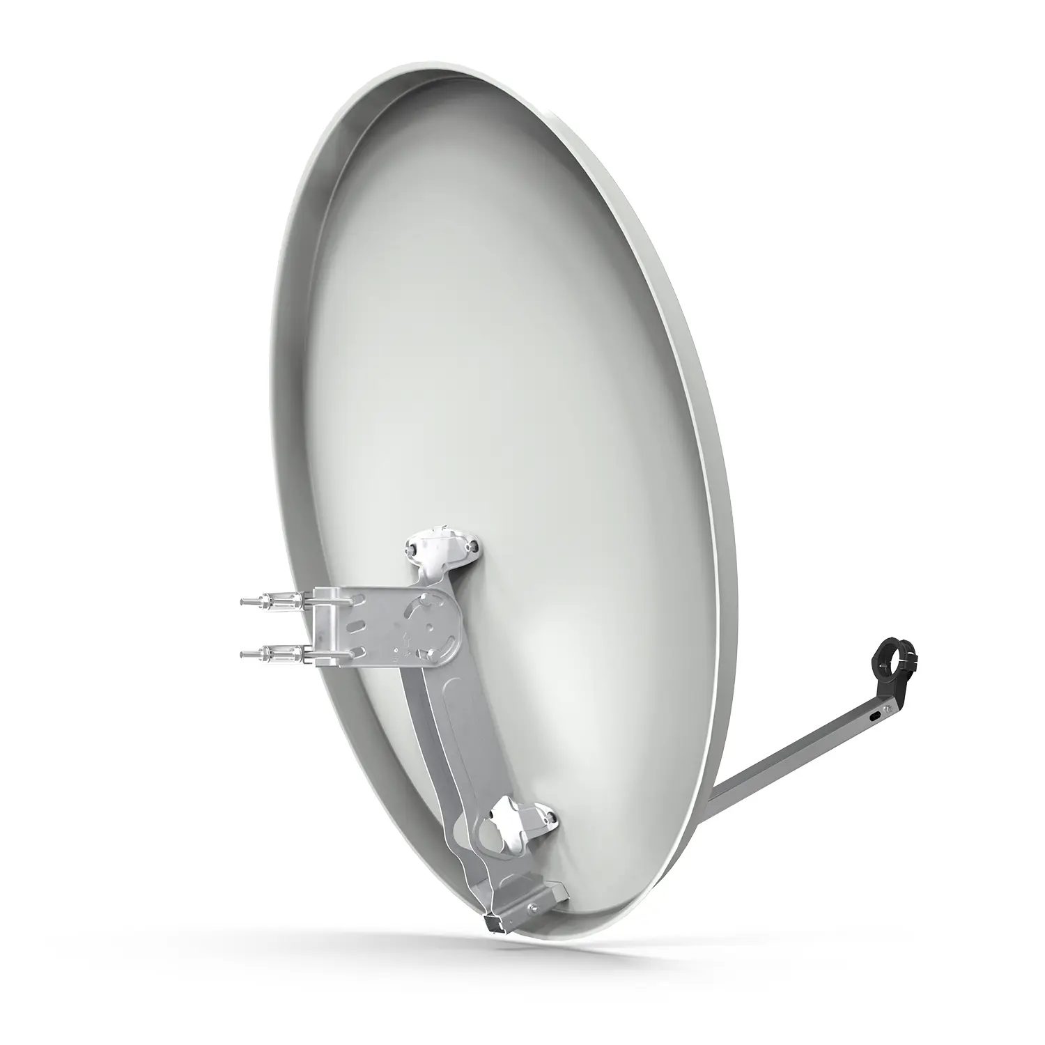 DUR-line MDA 90 Hellgrau - Alu Sat-Reflektor