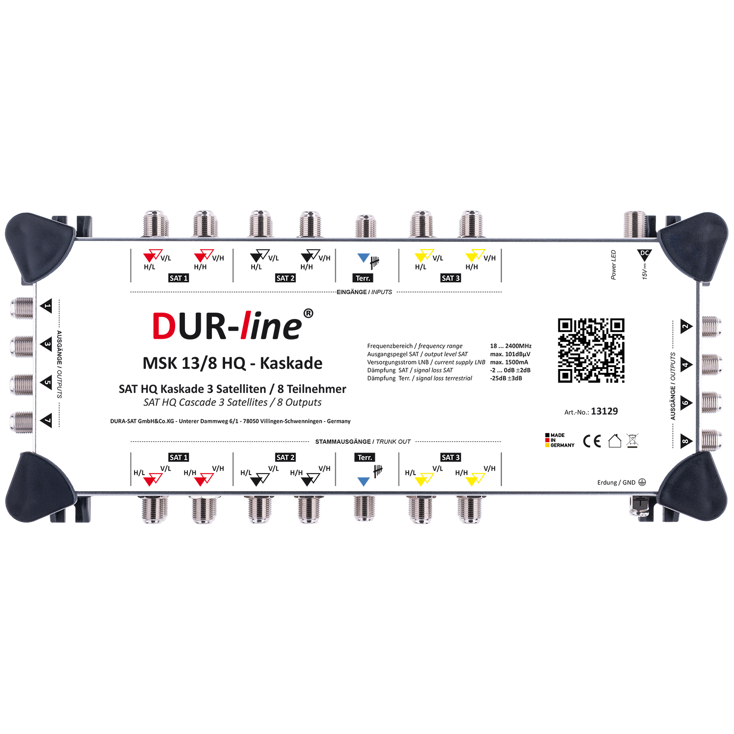 DUR-line MSK 13/8 HQ - Kaskade – Produktansicht 2
