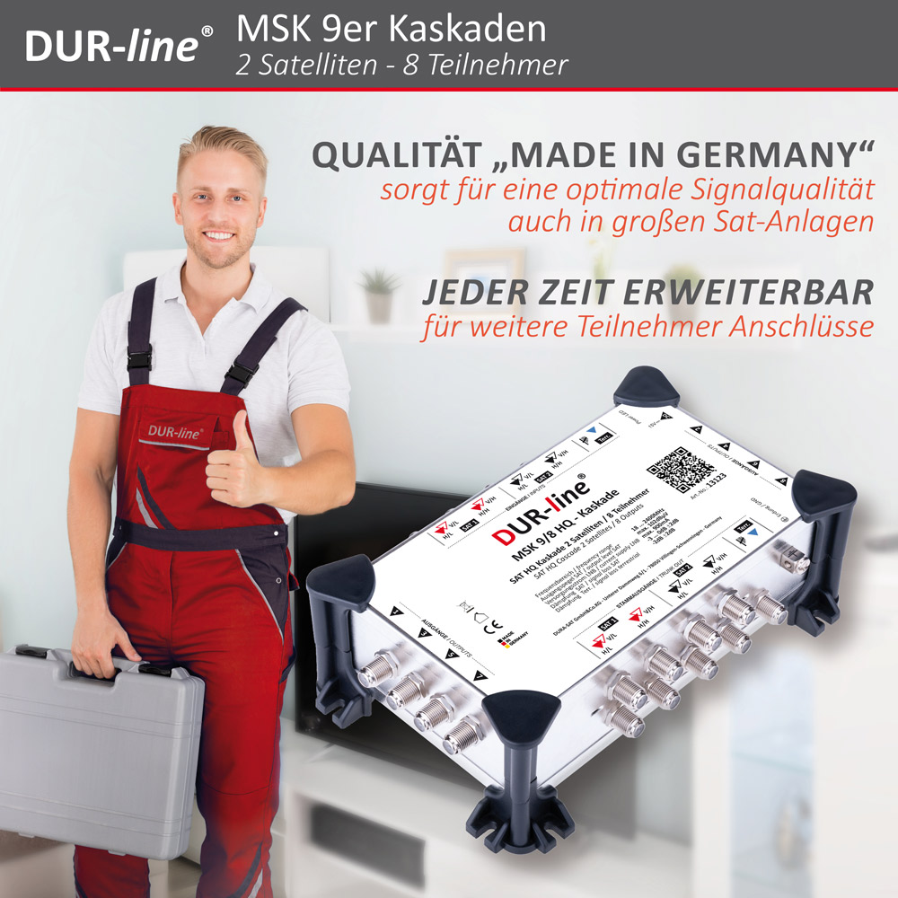 DUR-line MSK 9/8 HQ - Kaskade – im Einsatz