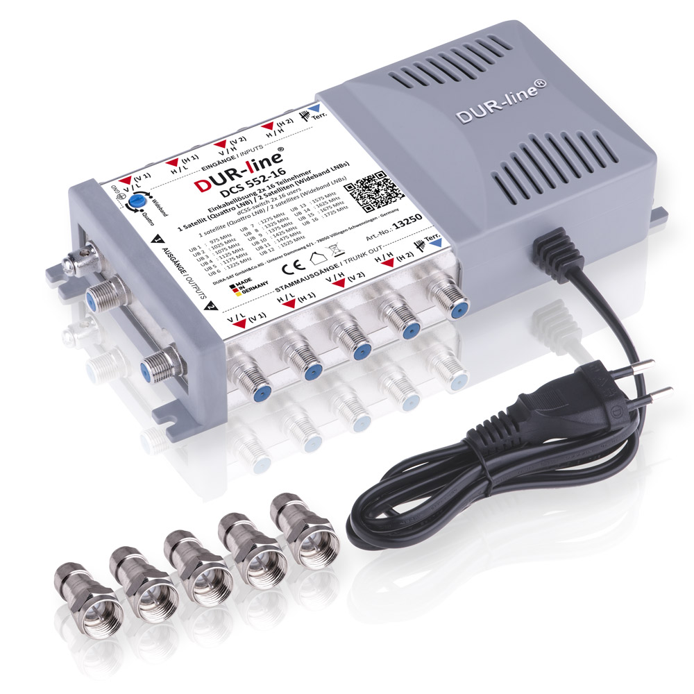 DUR-line DCS 552-16 - Einkabellösung – Produktansicht