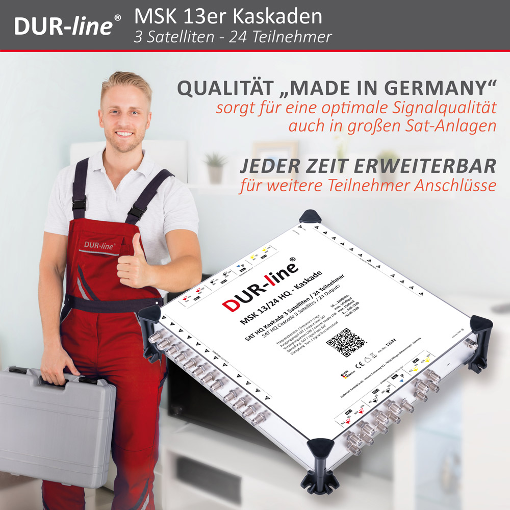 DUR-line MSK 13/24 HQ - Kaskade – im Einsatz