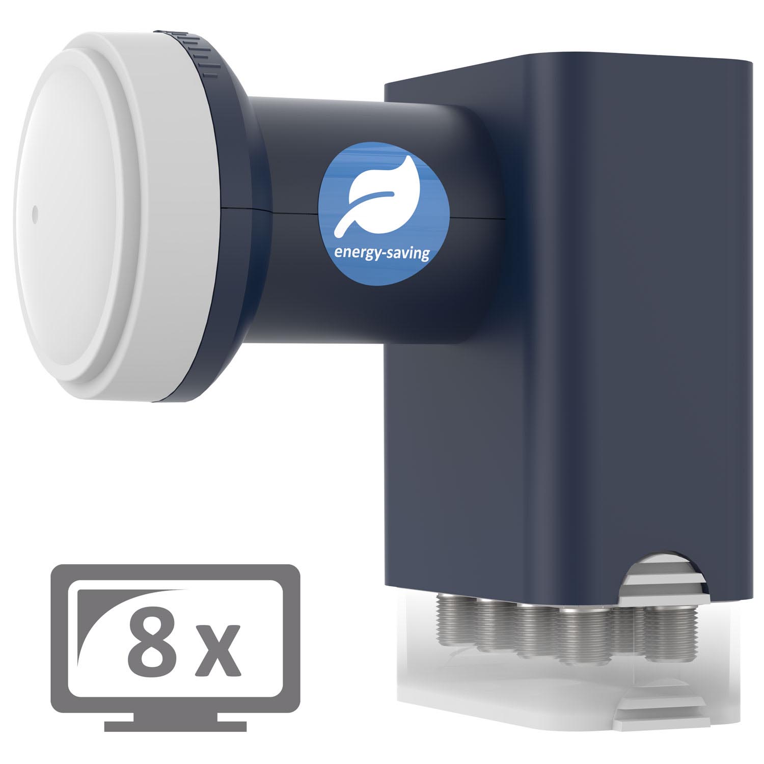DUR-line Blue ECO Octo LNB – Produktansicht DUR-line Blue ECO Octo
