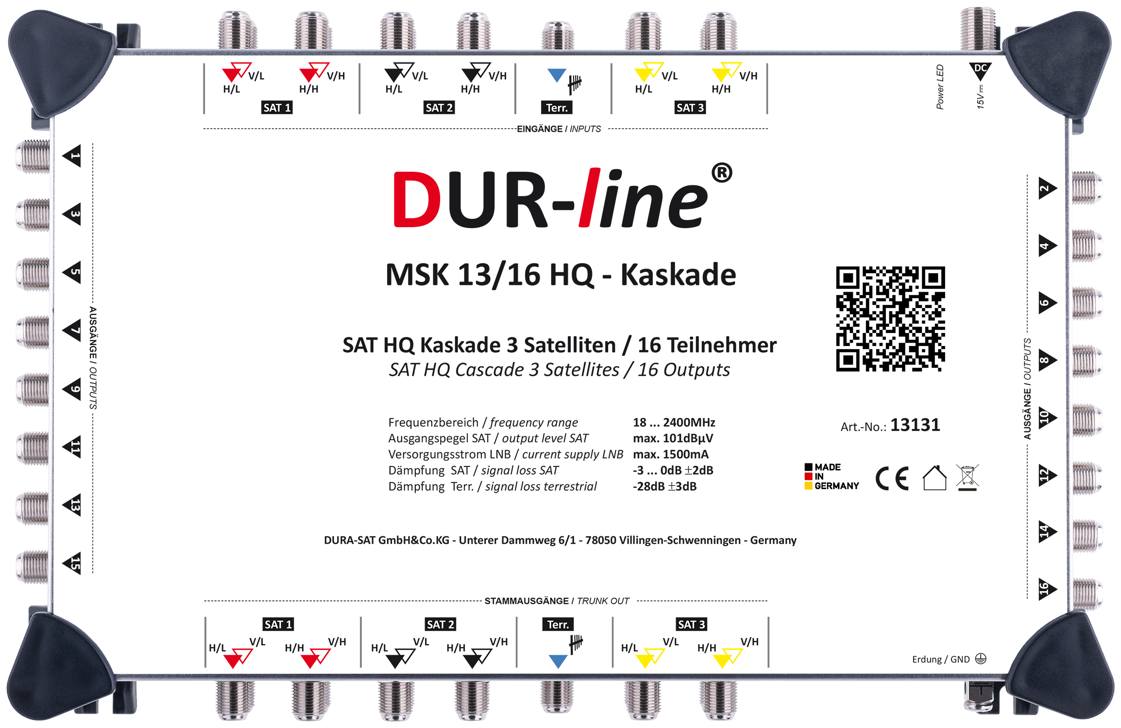 DUR-line MSK 13/16 HQ - Kaskade – Produktansicht 2