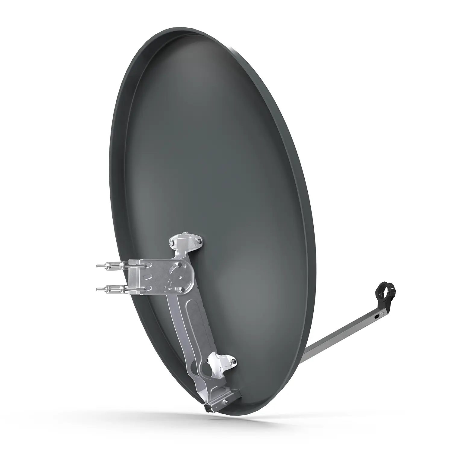 DUR-line MDA 90 Anthrazit - Alu Sat-Reflektor