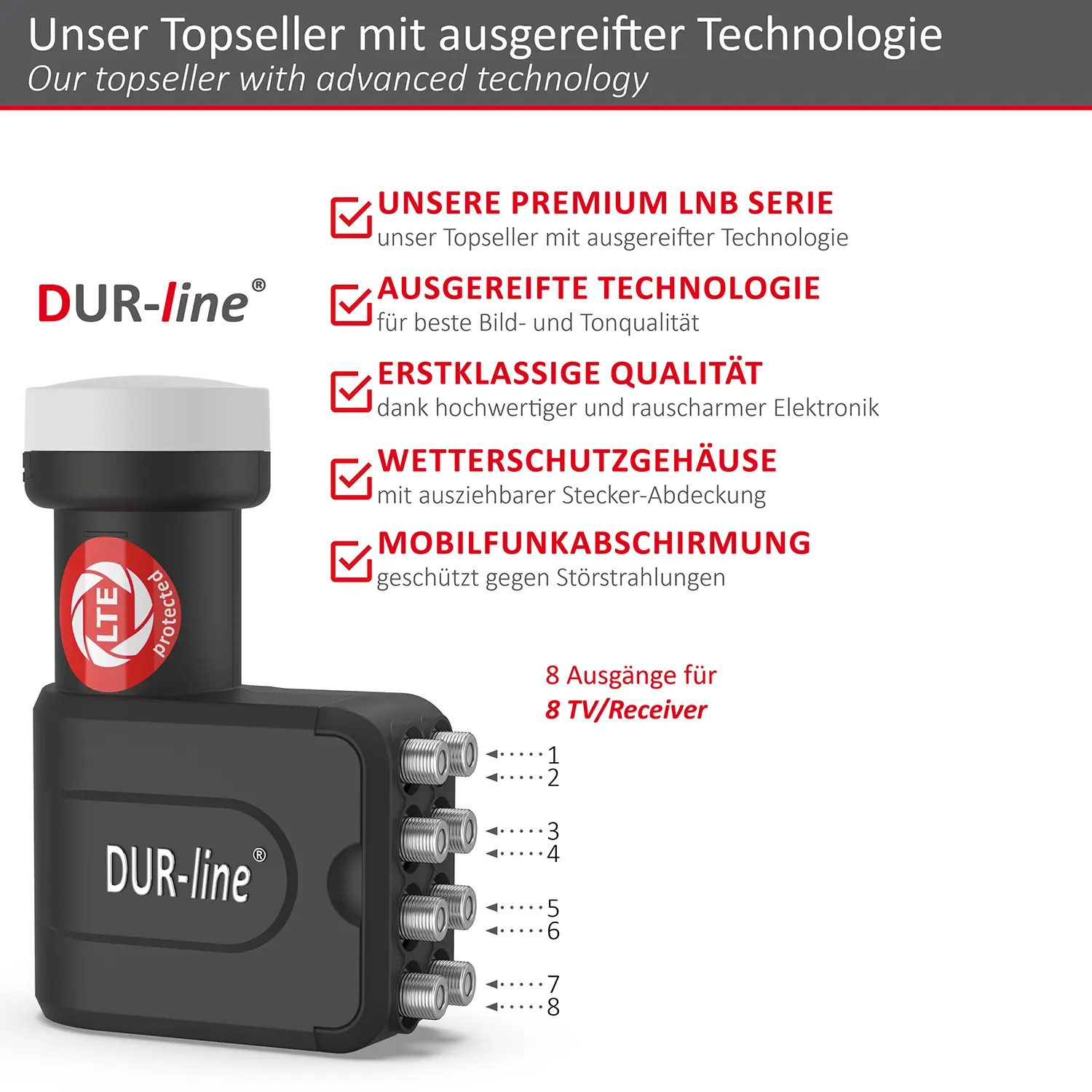 DUR-line +Ultra Octo - LNB