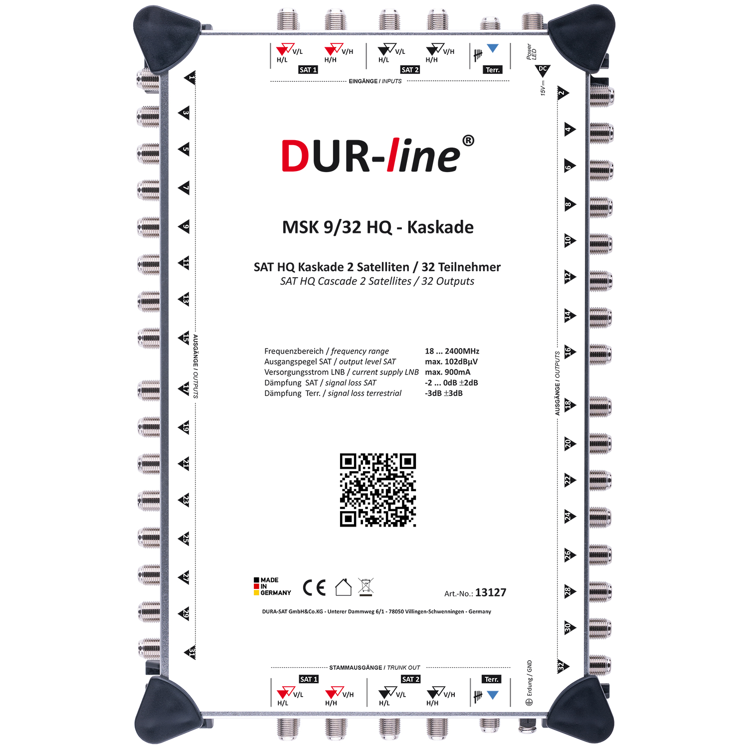 DUR-line MSK 9/32 HQ - Kaskade – Produktansicht 2