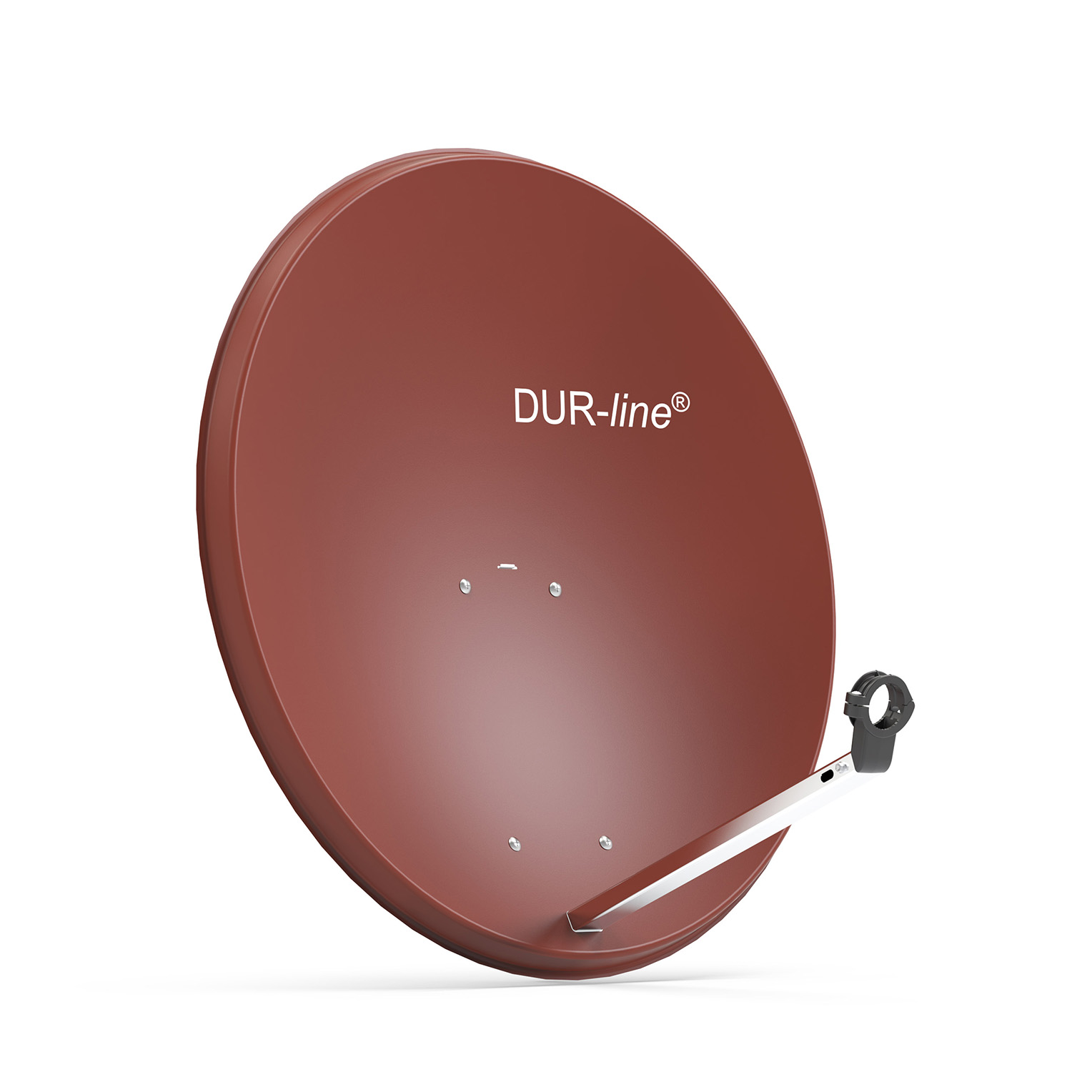 DUR-line MDA 80 Rot Alu Sat-Reflektor – Produktansicht DUR-line MDA 80 Rot - Alu Sat-Reflektor