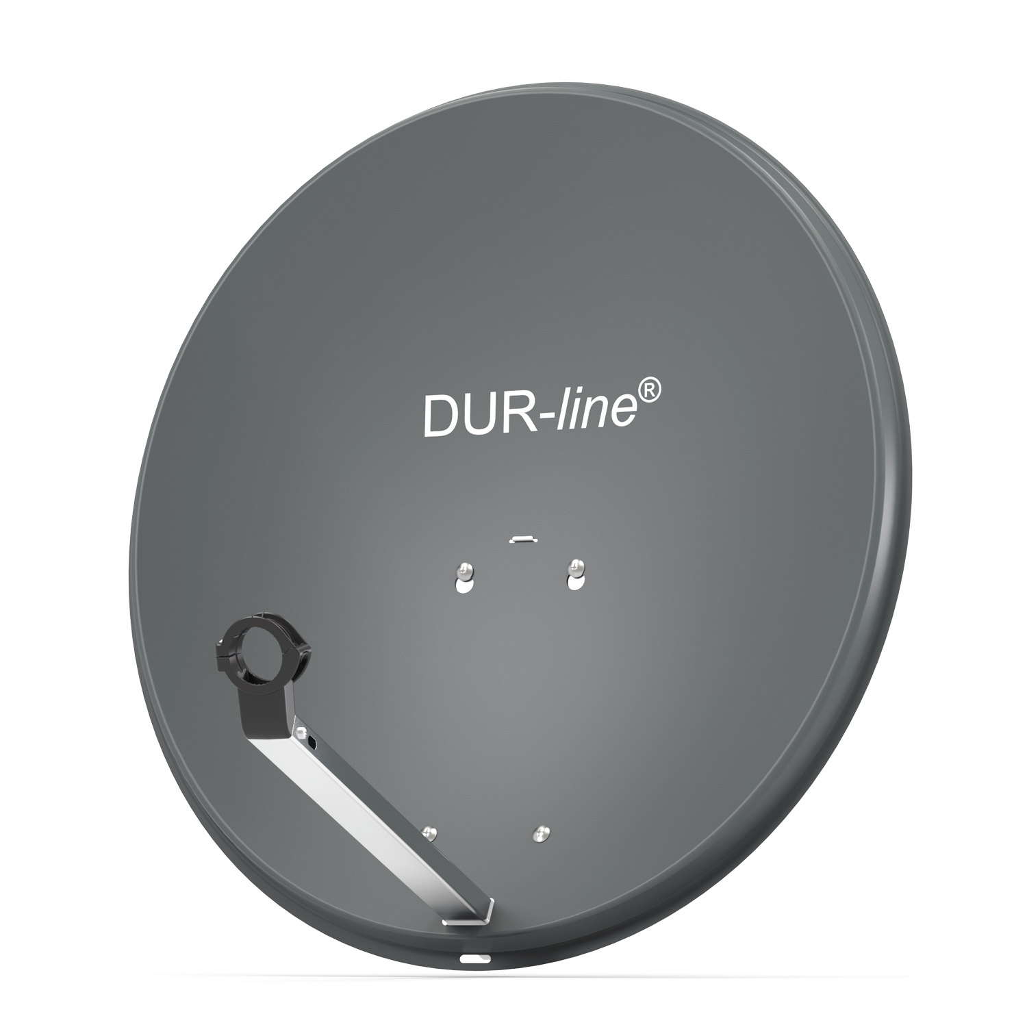 DUR-line MDA 60 Anthrazit Alu Sat-Reflektor – perspektivische Ansicht DUR-line MDA 60 Anthrazit - Alu Sat-Reflektor