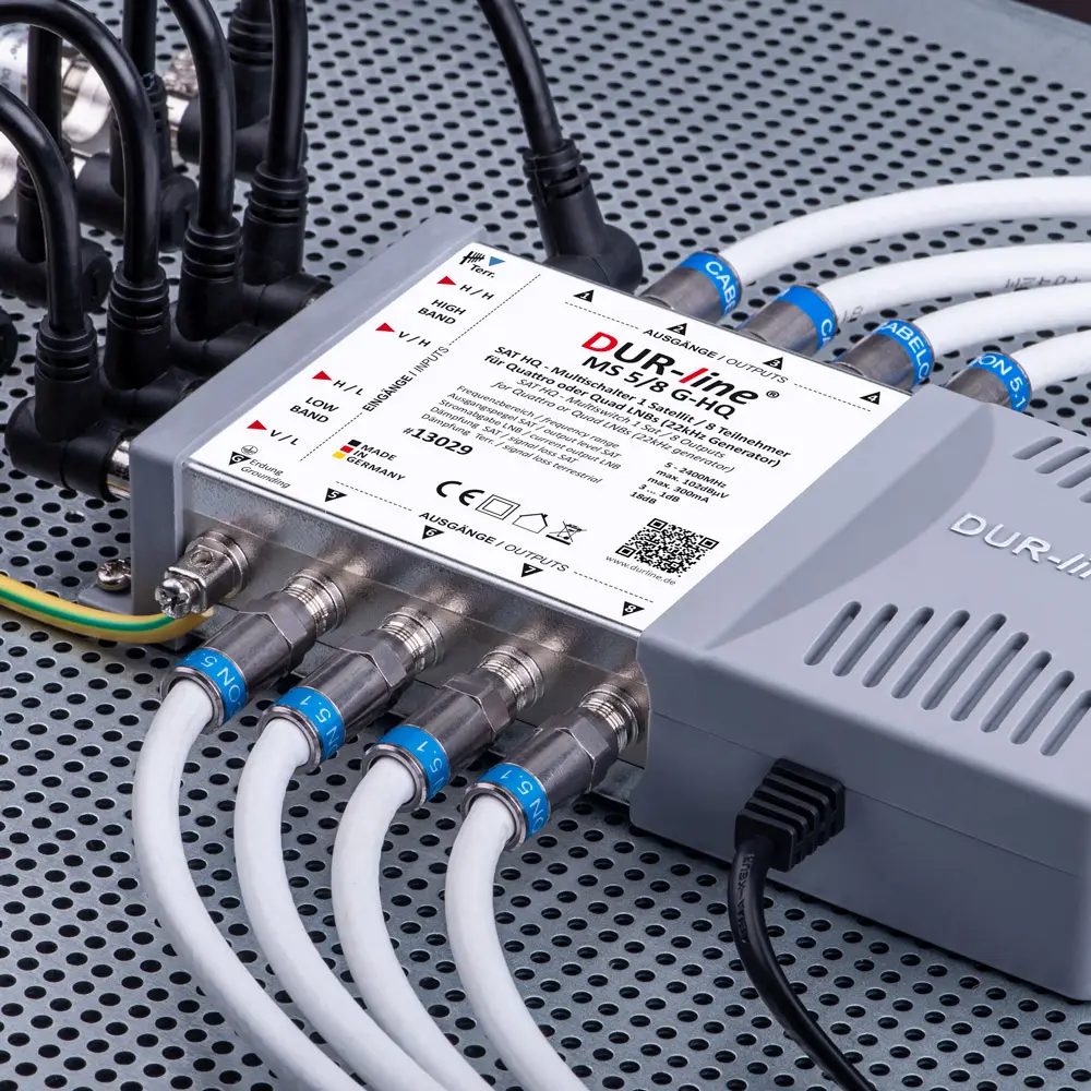 DUR-line MS G-HQ Multischalter – Anwendungsbeispiel im Einsatz y