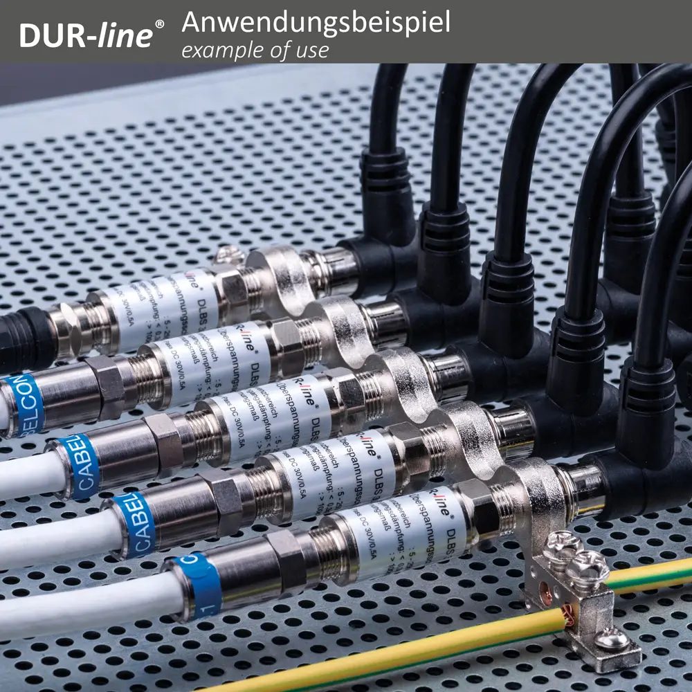 DUR-line DEB 1 Guss Erdungsblock – Anwendungsbeispiel im Einsatz DUR-line DEB 1 Guss - Erdungsblock