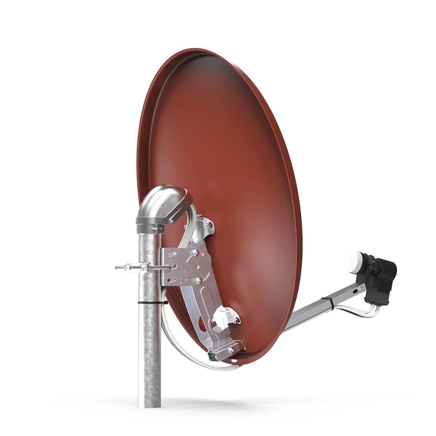 DUR-line MDA 60 Rot - Alu Sat-Reflektor